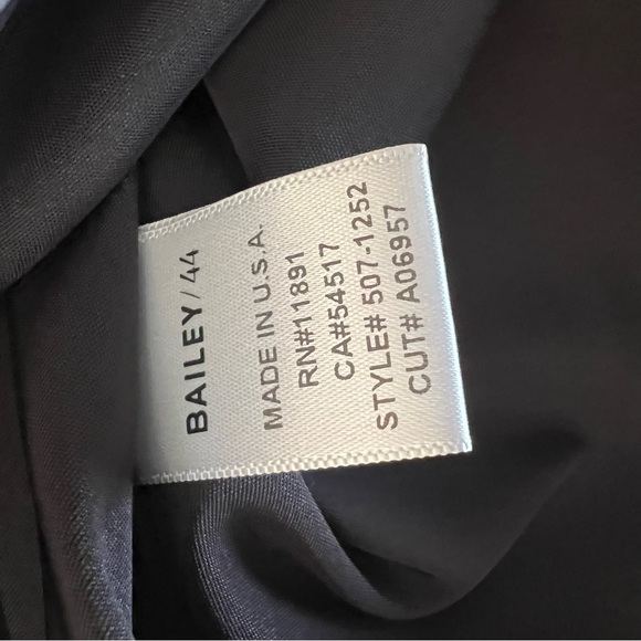 Bailey 44 Black Satin Cutout Dress 6 - Picture 6 of 9